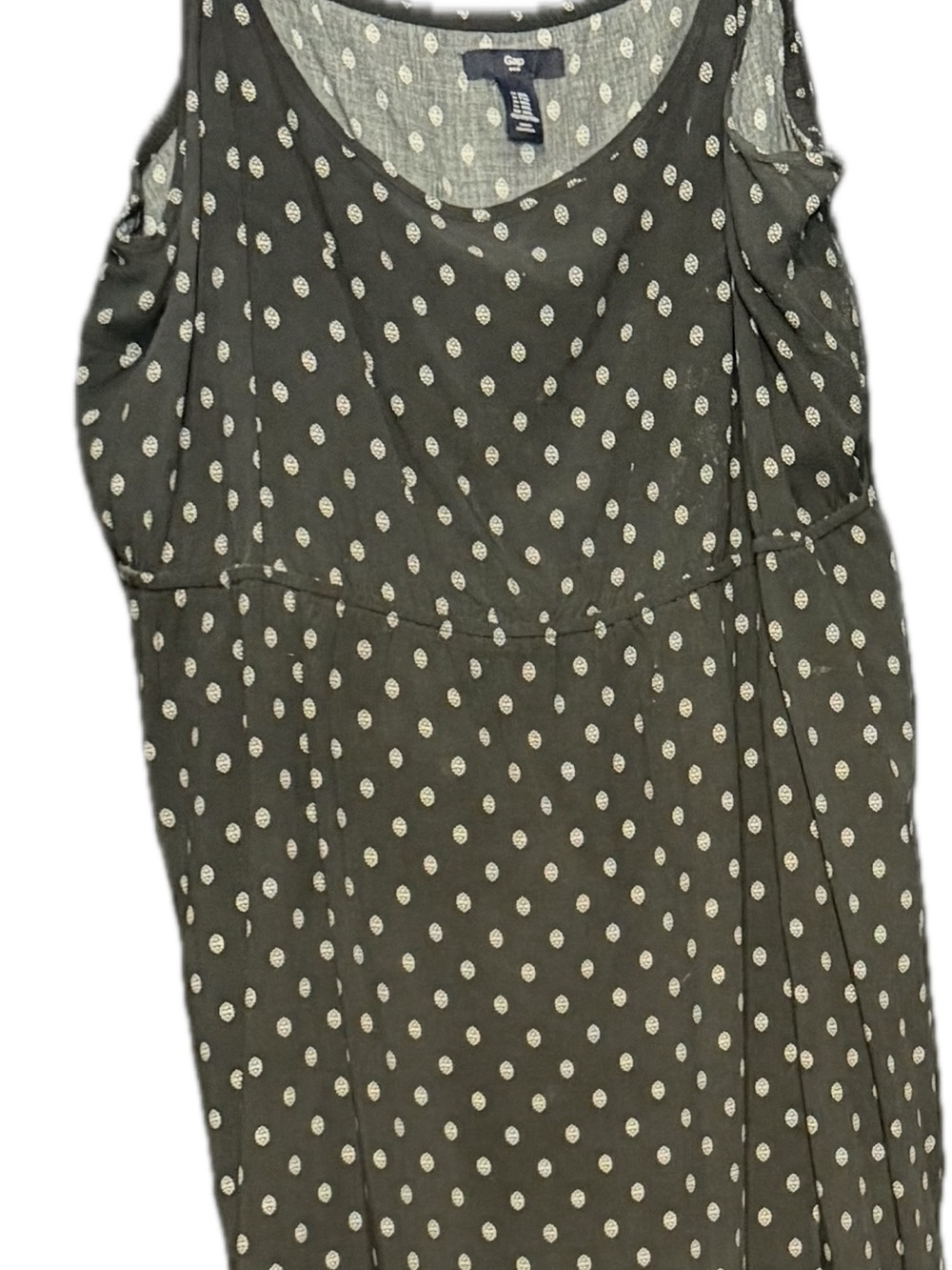 GAP Black and White Polka Dot flowy dress